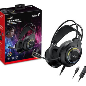 AURICULARES + MIC GENIUS HS-GX580U GAMER USB