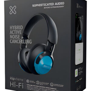 AURICULARES  KLIPXTREME HI-FI INALAMBRICO C/AZUL
