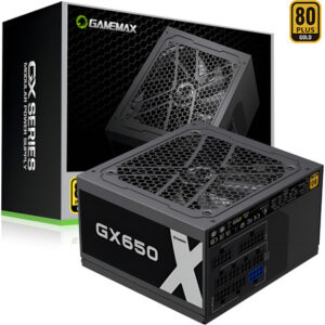 FUENTE 650W GAMEMAX 80 PLUS GOLD GX-650 M