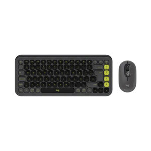 TEC+MOUSE LOGITECH POP ICON W BLACK WIRELESS