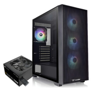 GAB +750W THERMALTAKE H390 TG ARGB FAN*4 E-ATX