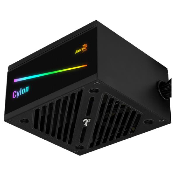Fuente Aerocool Cylon 600W RGB 80 Plus Bronze