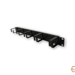 ORGANIZADOR GLC 19` 1U NEGRO DE CABLES