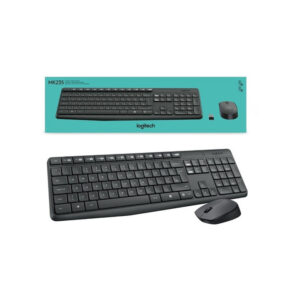 TEC+MOUSE LOGITECH MK235 WIRELESS BLACK LATINO