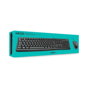 TEC+MOUSE LOGITECH MK120 USB BLACK LATINO