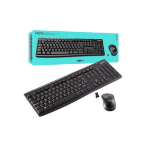 TEC+MOUSE LOGITECH MK270 WIRELESS BLACK LATINO
